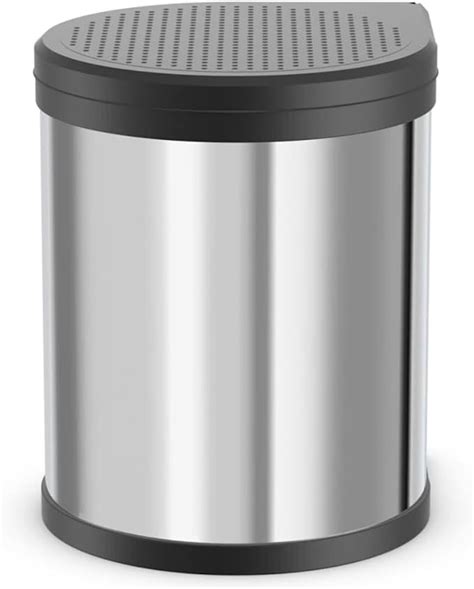 hailo 3555 101 compact box stainless steel bin 15l|Hailo 3555.